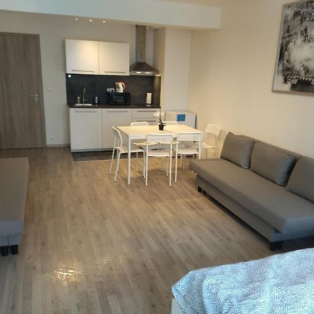 Brand New Studio Apartment #24 In Elite Residence With Free Secure Parking In The Center Praha Bagian luar foto